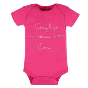 Sorry Boys I’m Not Allowed to Date, Ever Short Sleeve Onesie